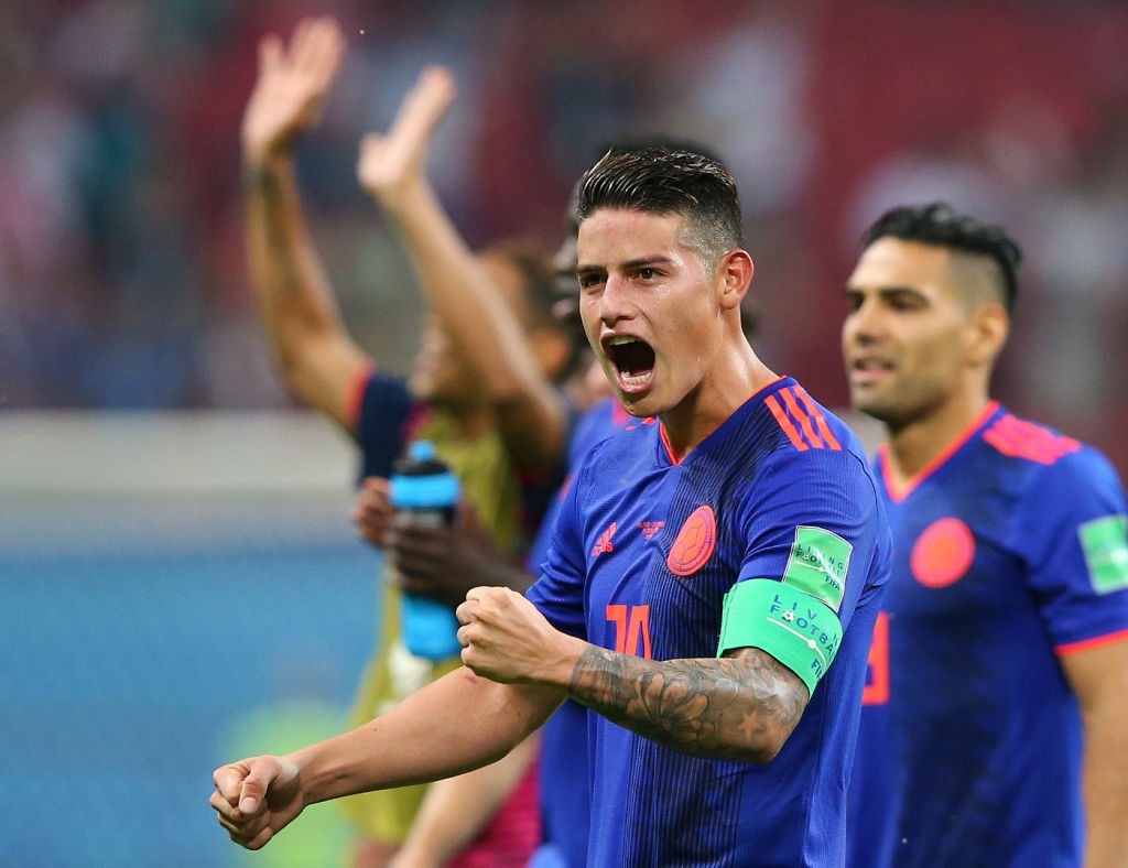 James Rodriguez prevails after returning to full fitness. (Photo courtesy - Alex Livesey/Getty Images)