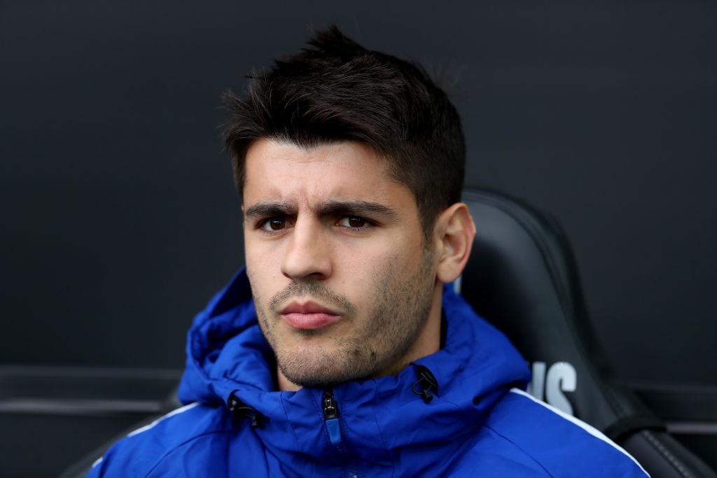 Morata's frustrations grew over the course of the 2017-18 season. (Photo courtesy - Catherine Ivill/Getty Images)