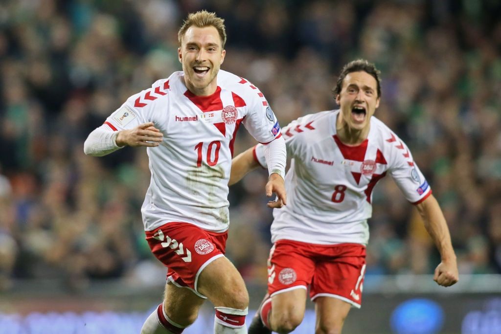 Denmark will be banking on Christian Eriksen for some top level performances at the World Cup in Russia. (Photo courtesy: AFP/Getty)