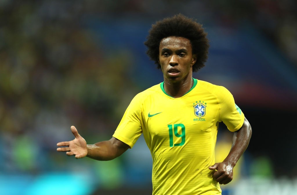 Even Willian doesn't know where he's headed! (Picture Courtesy - AFP/Getty Images)