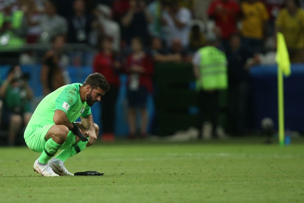 Putting the disappointment of Russia behind him, Alisson is set to begin a new journey with Liverpool. (Photo courtesy - Roman Kruchinin/AFP/Getty Images)
