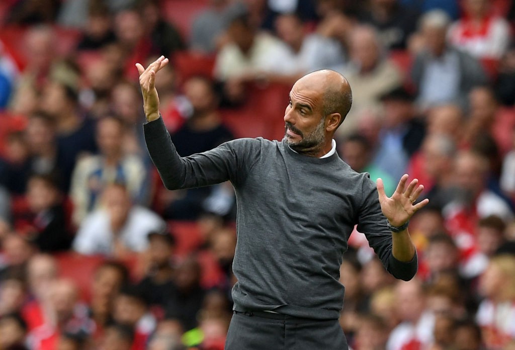 Pep Guardiola has a fully fit squad at his disposal. (Photo by Shaun Botterill/Getty Images)