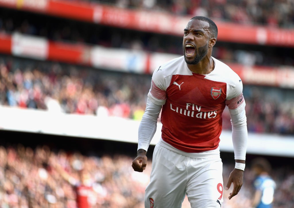 Alexandre Lacazette will likely be the man in focus for Arsenal when they face Newcastle United. (Photo courtesy: AFP/Getty)