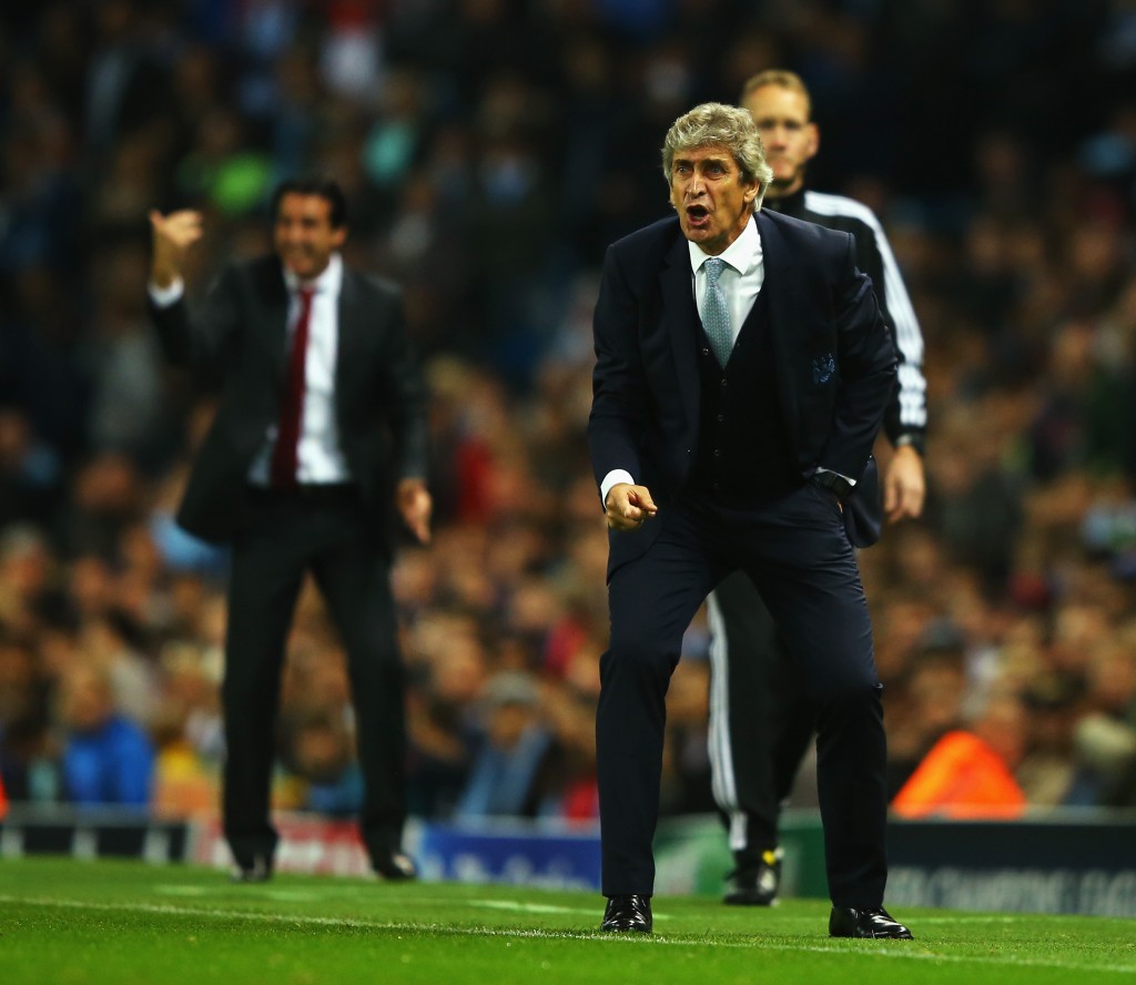 Can Pellegrini heap on more misery on Emery's Arsenal? (Picture Courtesy - AFP/Getty Images)