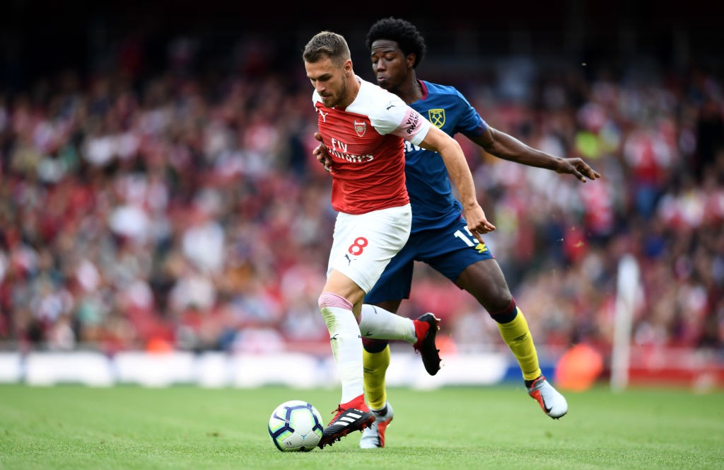 Arsenal and Aaron Ramsey are yet to agree on a contract extension. (Photo courtesy: AFP/Getty)