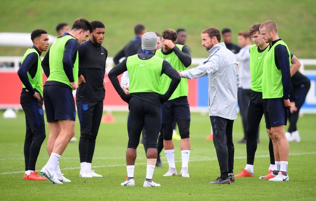 Gareth Southgate has a confident group of players at his disposal. (Photo courtesy - Laurence Griffiths/Getty Images)