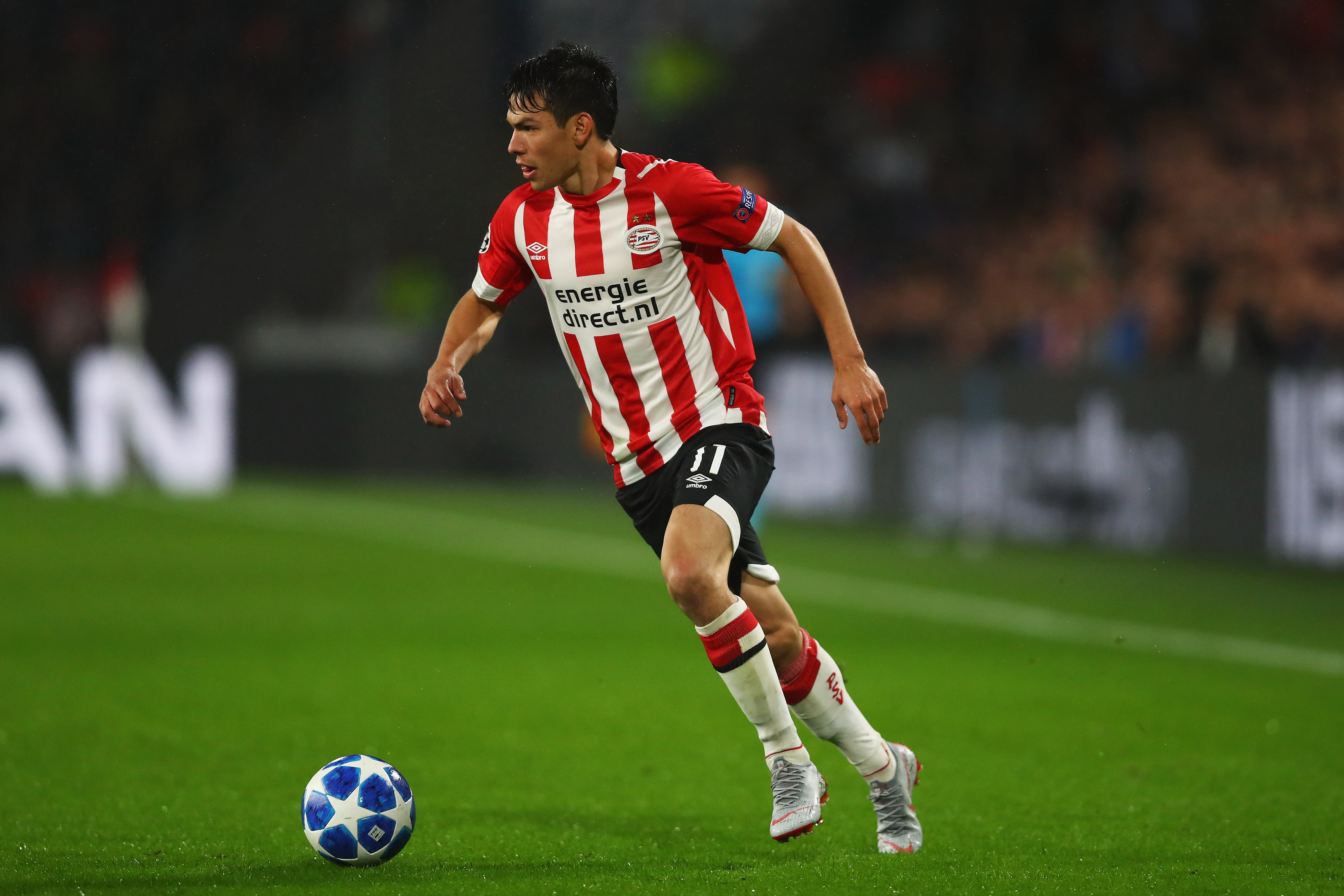 Lozano will be hoping to shine against Spurs when the Premier League team comes to Eindhoven.