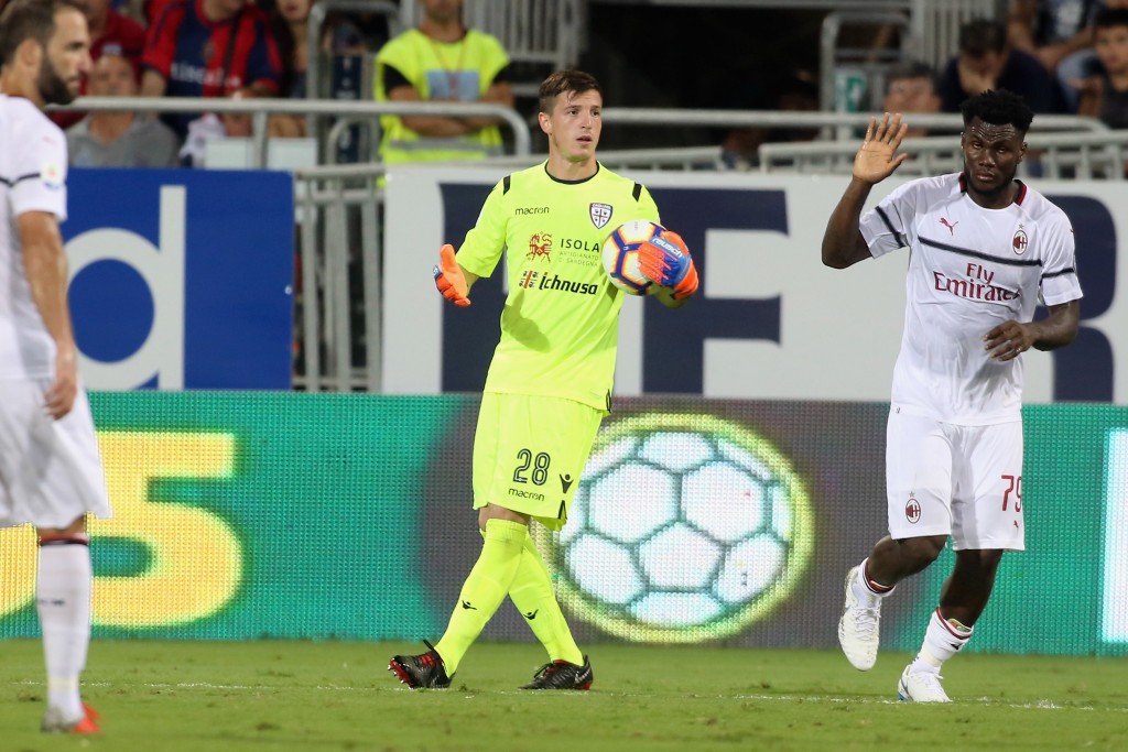 Kessie got the assist for Higuain's goal (Photo by Enrico Locci/Getty Images)