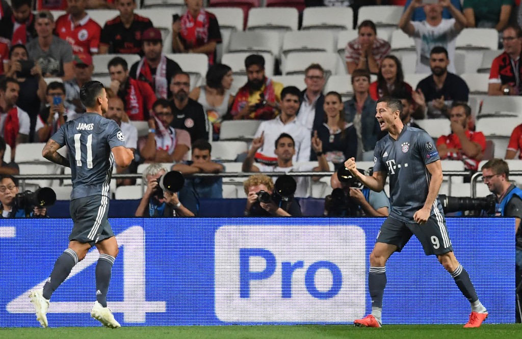 Bayern's superstar was it once again. (Photo courtesy - Francisco Leong/AFP/Getty Images)