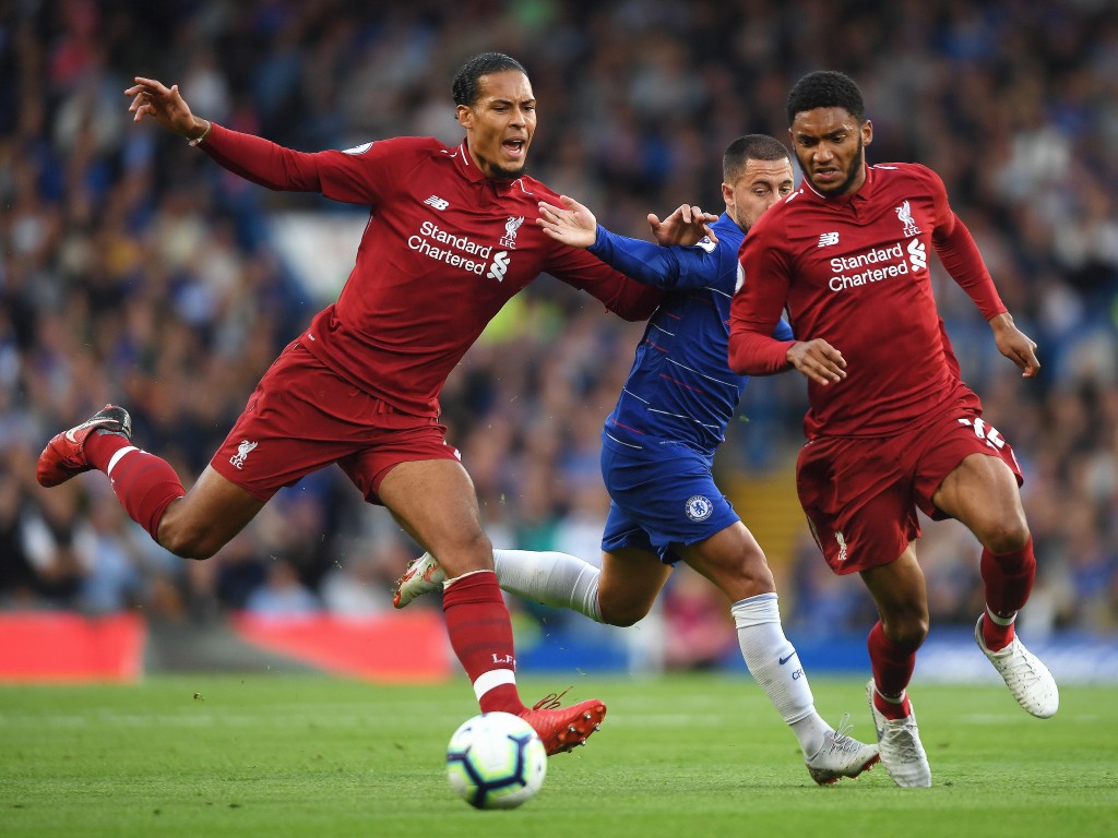 Van Dijk and Gomez were resilient in defence (Photo by Mike Hewitt/Getty Images)