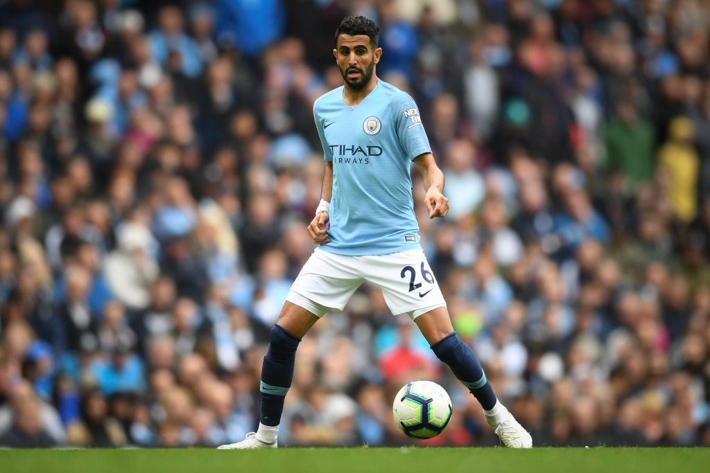 Time to shine for Riyad Mahrez. (Photo by Michael Regan/Getty Images)