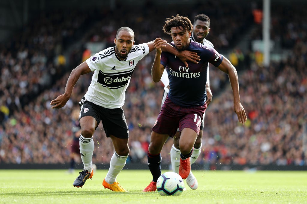 Alex Iwobi continued his sensational form for Arsenal. (Photo courtesy: AFP/Getty)