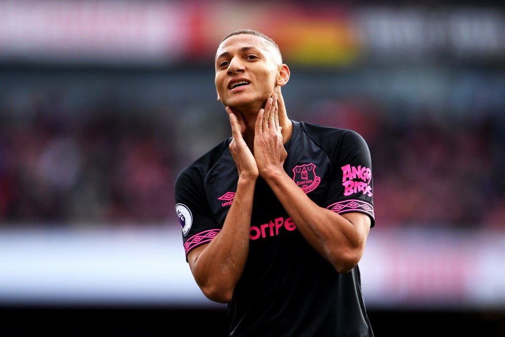 Richarlison has gone off the boil of late. (Photo by Laurence Griffiths/Getty Images)