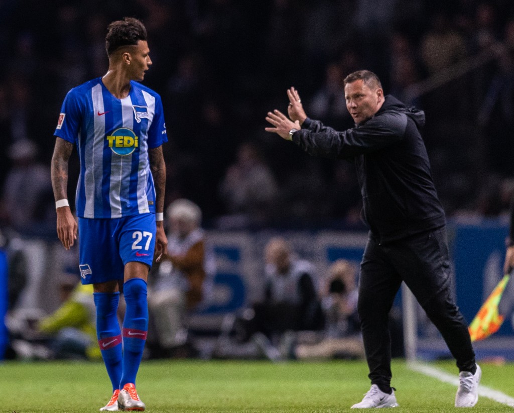 Pal Dardai will be disappointed with the result. (Photo by Boris Streubel/Bongarts/Getty Images)