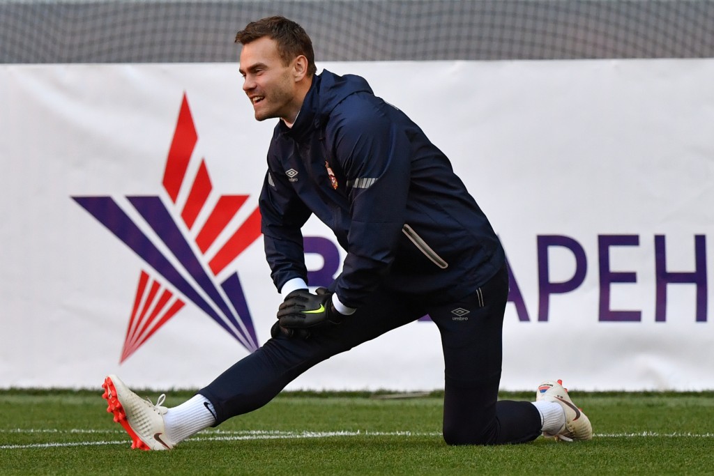 Will Akinfeev inspire CSKA Moscow to a popular victory? (Photo courtesy - Yuri Kadobnov/AFP/Getty Images)