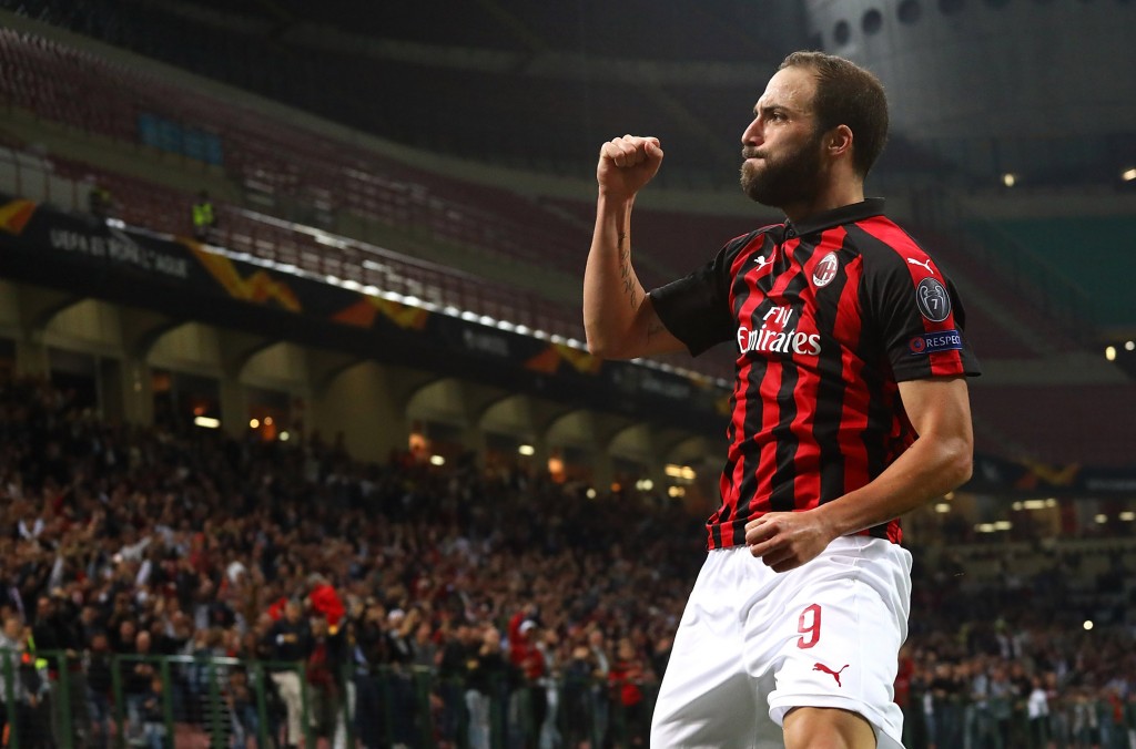 A monster in front of goal. (Photo by Marco Luzzani/Getty Images)