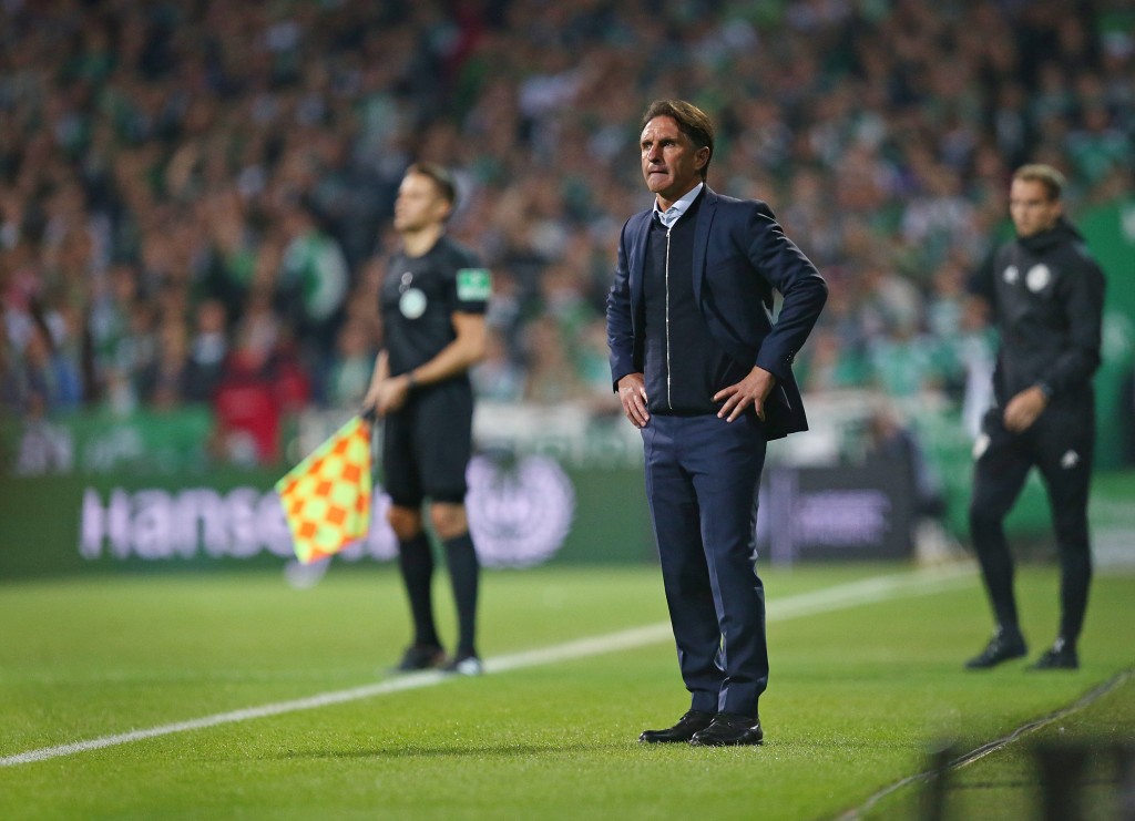 Can Bruno Labbadia mastermind an upset this weekend? (Photo by Cathrin Mueller/Bongarts/Getty Images)