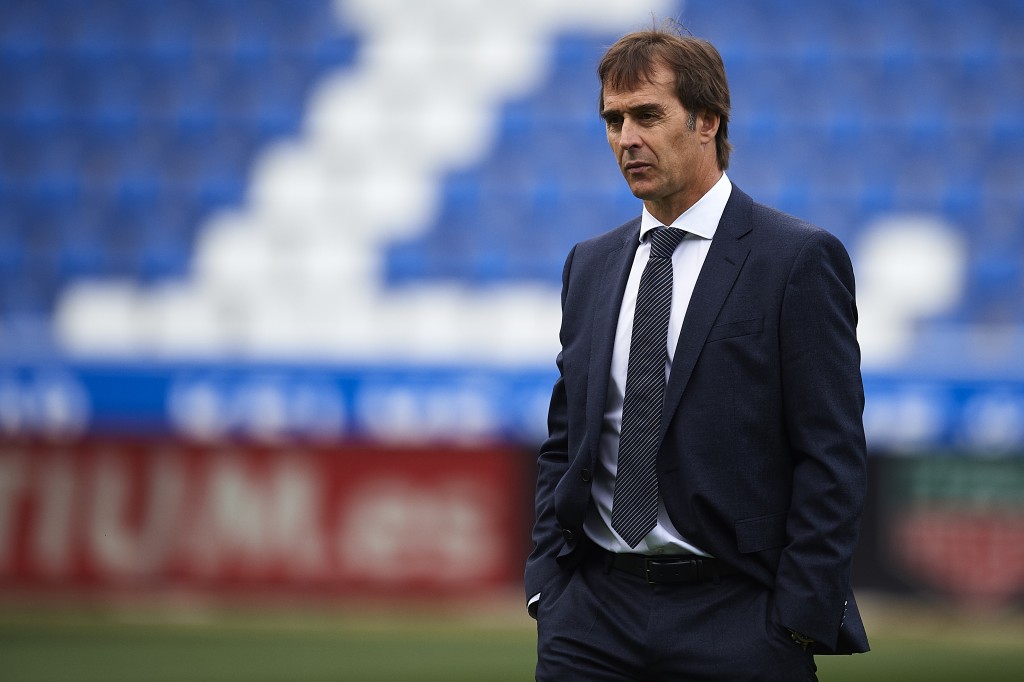 Julen Lopetegui has all his men available to him. (Photo by Juan Manuel Serrano Arce/Getty Images)