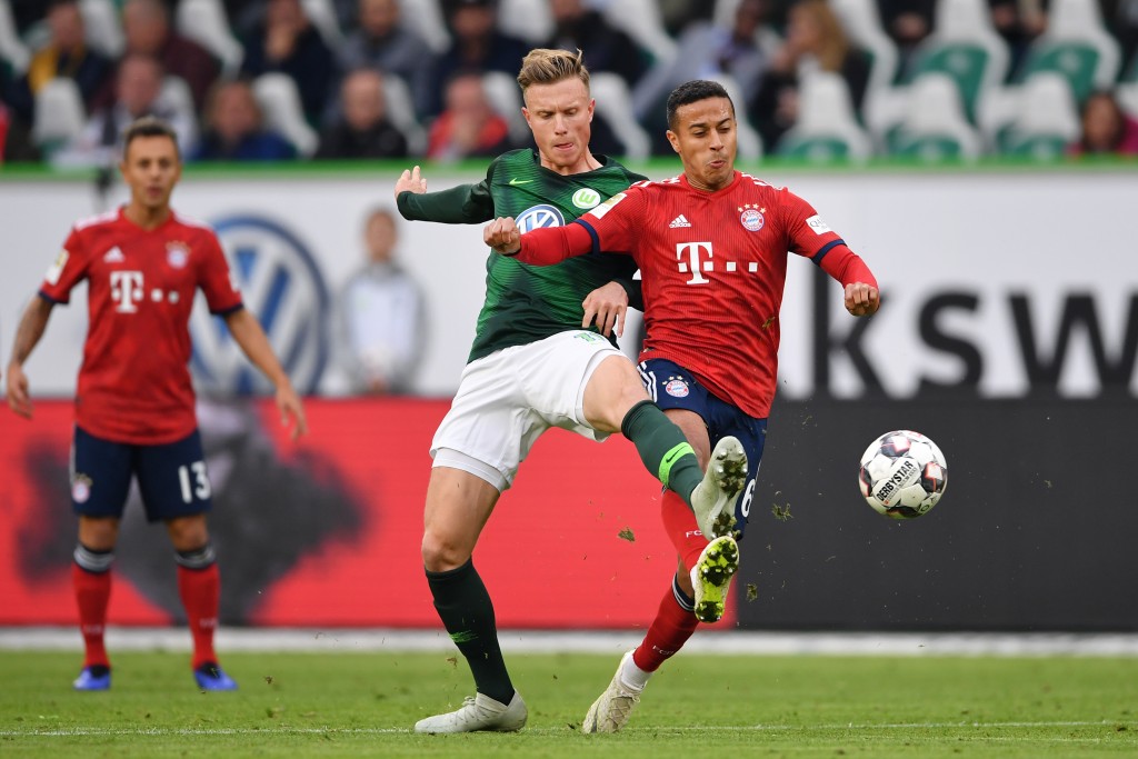 Back in his elements. (Photo by Stuart Franklin/Bongarts/Getty Images)