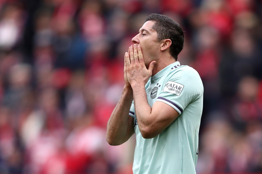 Lewandowski impressed despite failing to score. (Photo by Alex Grimm/Bongarts/Getty Images)