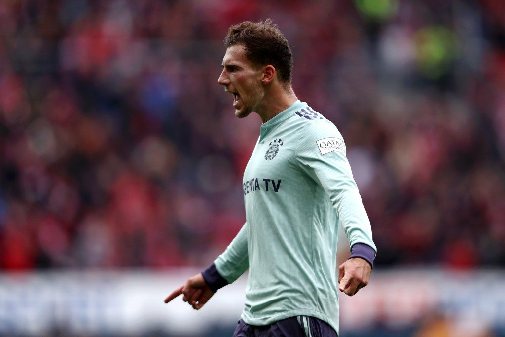 Goretzka scored his second goal for Bayern. (Photo by Alex Grimm/Bongarts/Getty Images)