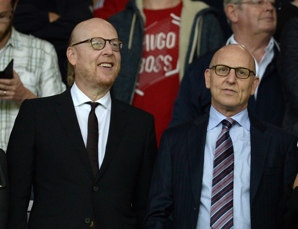 The Glazers (Photo by OLI SCARFF/AFP/Getty Images)
