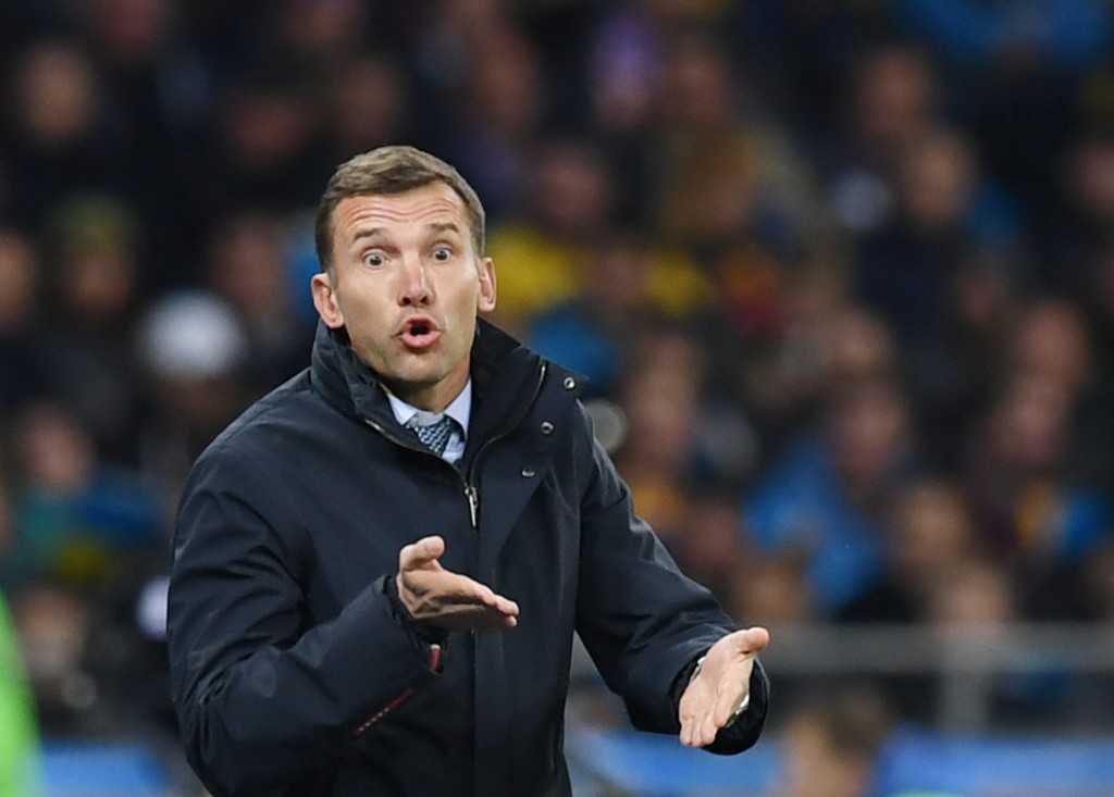 Stability has been the name of the game for Ukraine under Andriy Shevchenko. (Photo by Sergei Supinsky/AFP/Getty Images)