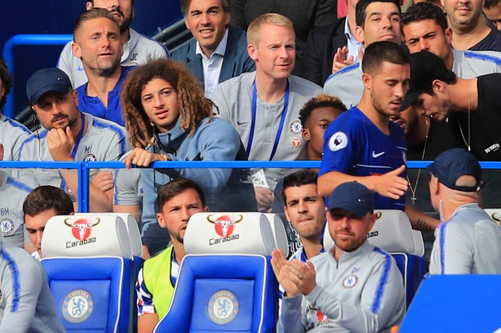 Is Hazard fit enough to start? Or will he only make the bench? (Photo by Marc Atkins/Getty Images)