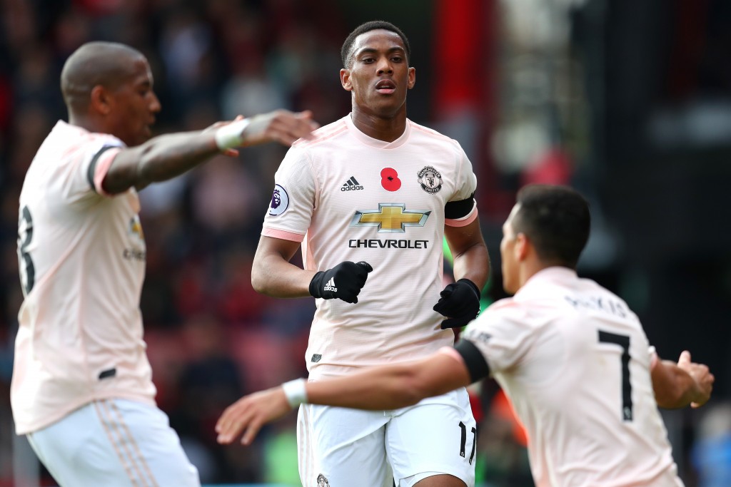 Martial stars again for United (Photo by Catherine Ivill/Getty Images)