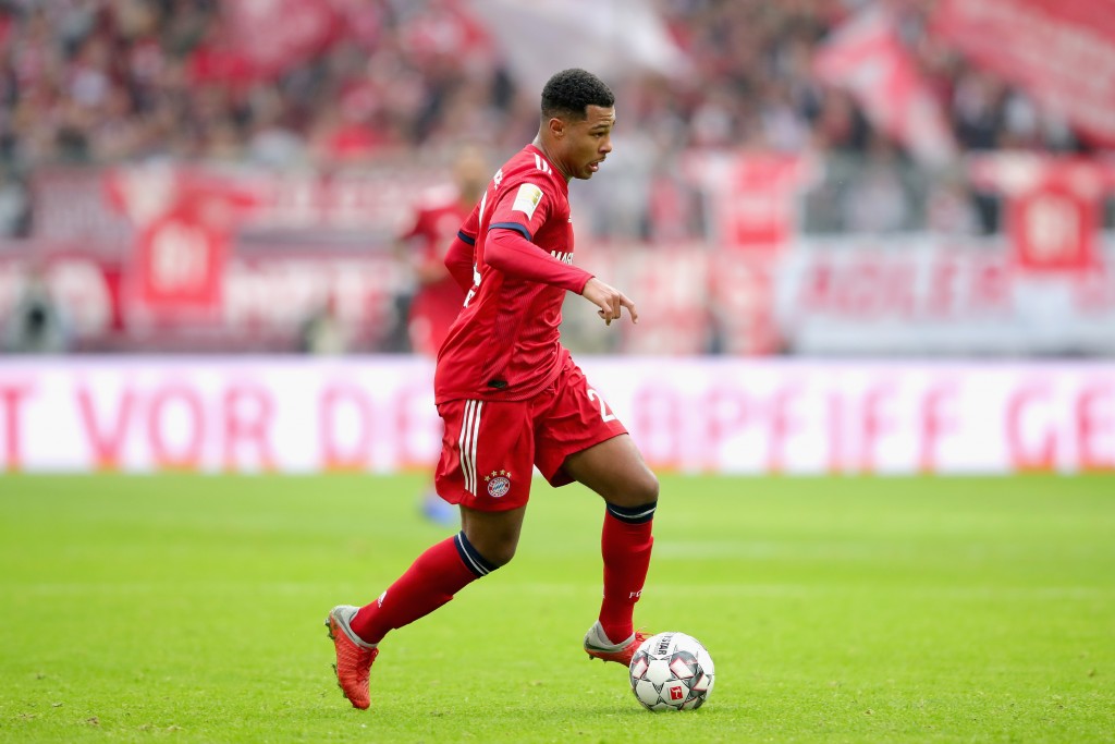 Gnabry was a threat going forward. (Photo by Alexander Hassenstein/Bongarts/Getty Images)
