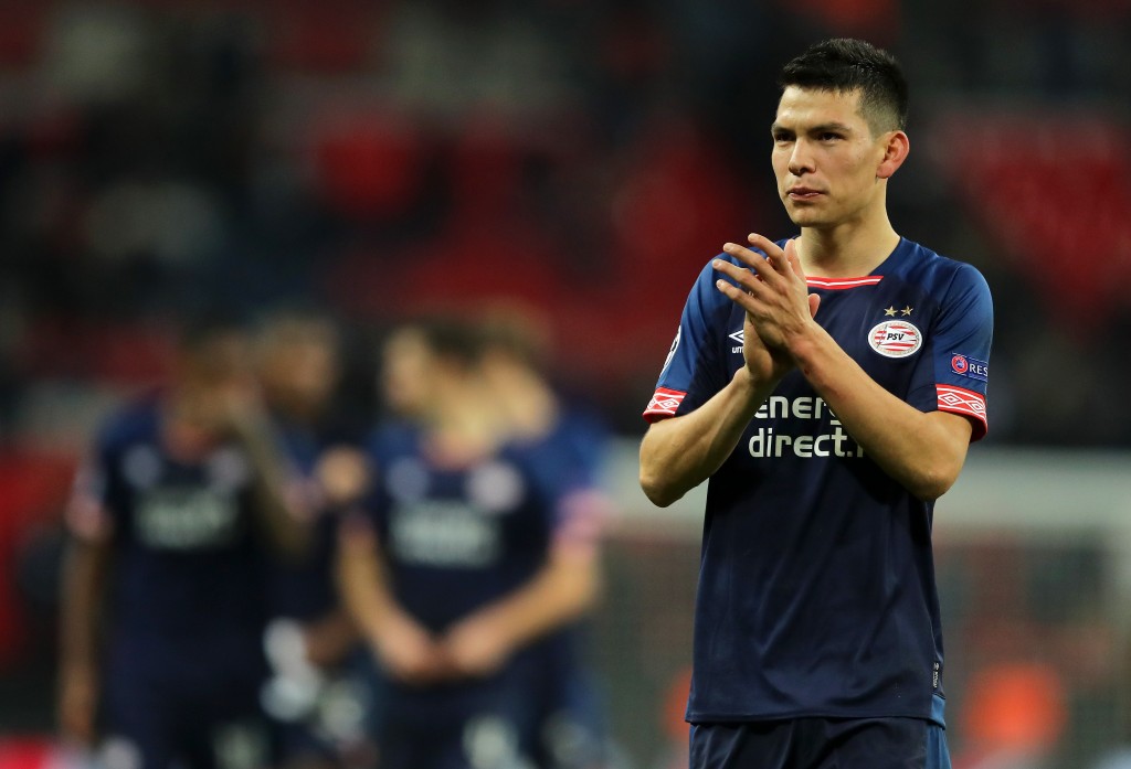 Will Lozano bid Ajax goodbye to join Manchester United? (Photo by Richard Heathcote/Getty Images)