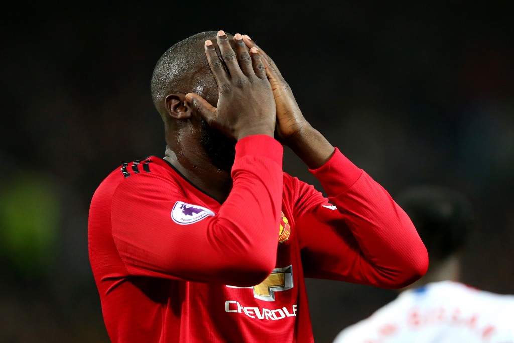 The frustrations continued for Lukaku. (Photo by Alex Livesey/Getty Images)