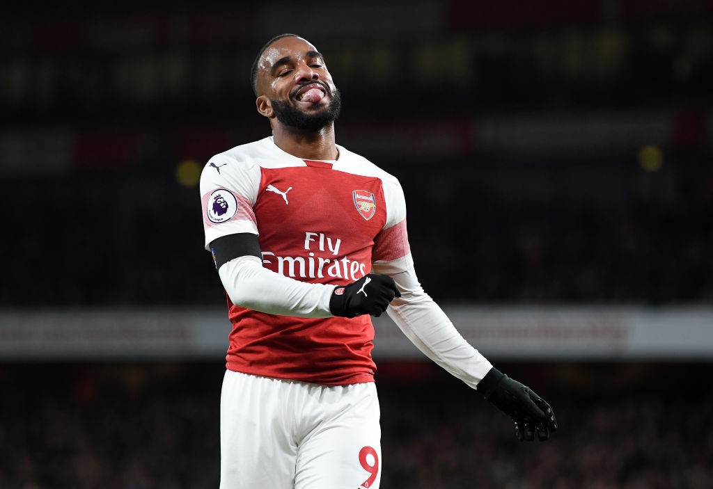 Arsenal will be hoping Alexandre Lacazette is fit to face Tottenham after some recent injury concerns. (Photo courtesy: AFP/Getty)