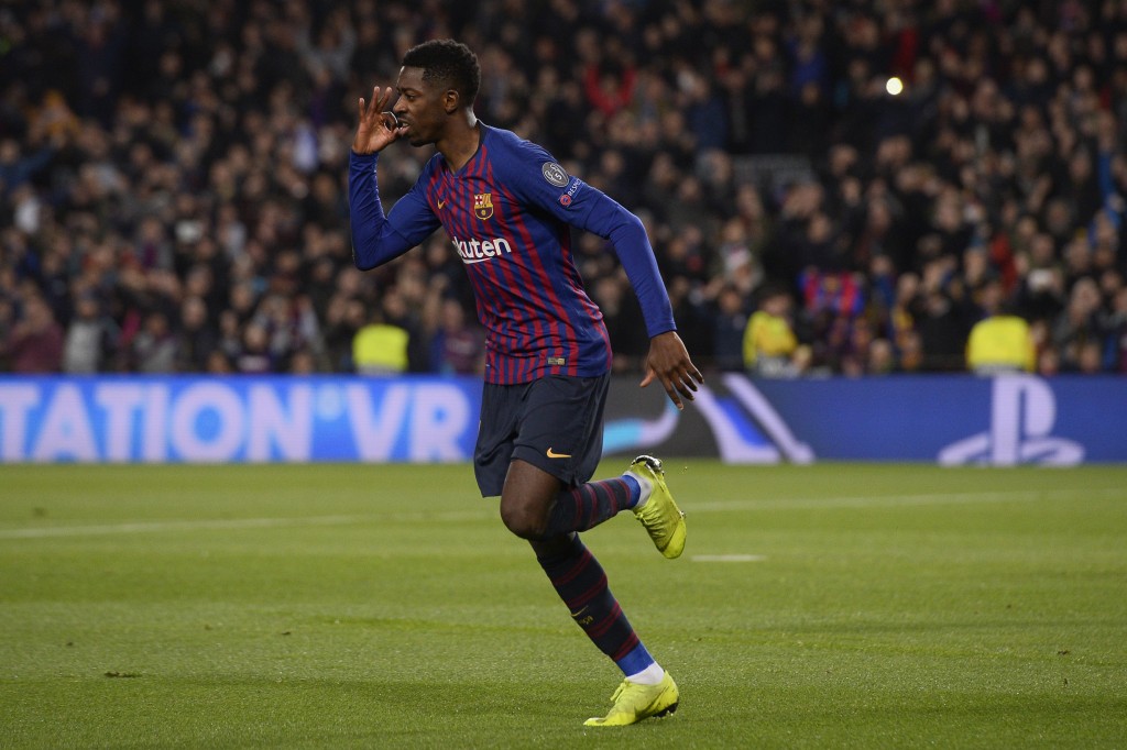 Dembele scored a sensational goal (Photo JOSEP LAGO/AFP/Getty Images)
