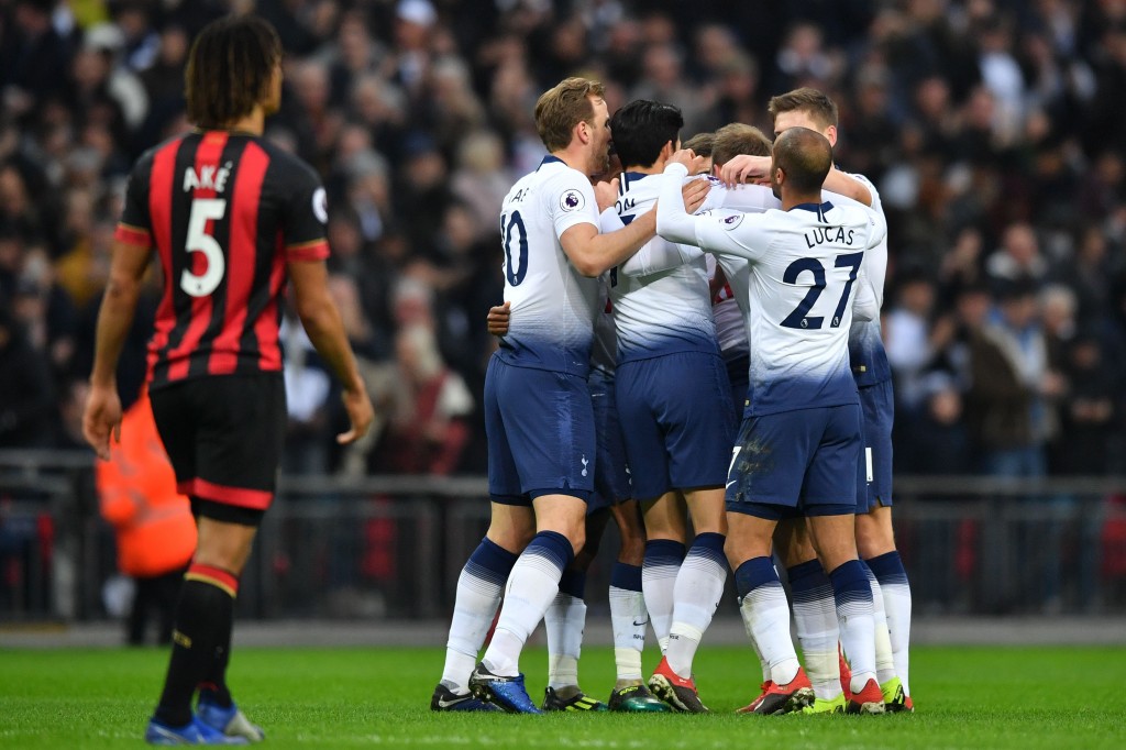 Tottenham have been on a roll lately. (Photo by Ben Stansall/AFP/Getty Images)