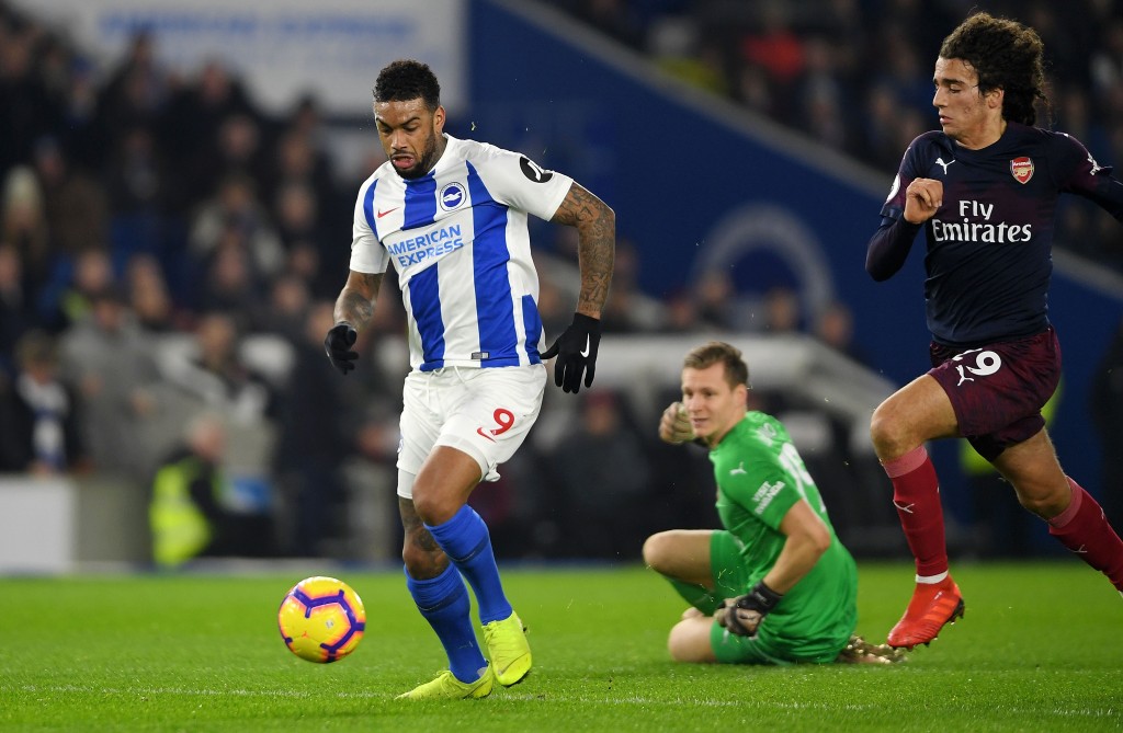 Bernd Leno's decision making was partly to be blamed for the goal that Brighton scored. (Photo by Mike Hewitt/Getty Images)