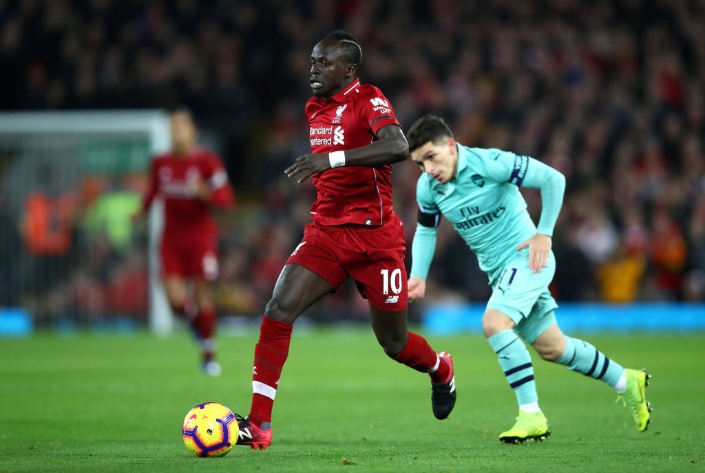 Torreira struggled to keep pace with Liverpool's midfield. (Photo by Clive Brunskill/Getty Images)