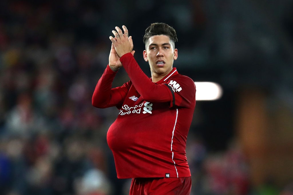 Firmino scored a hat-trick in Liverpool's thrashing of Arsenal at Anfield. (Photo courtesy: AFP/Getty)