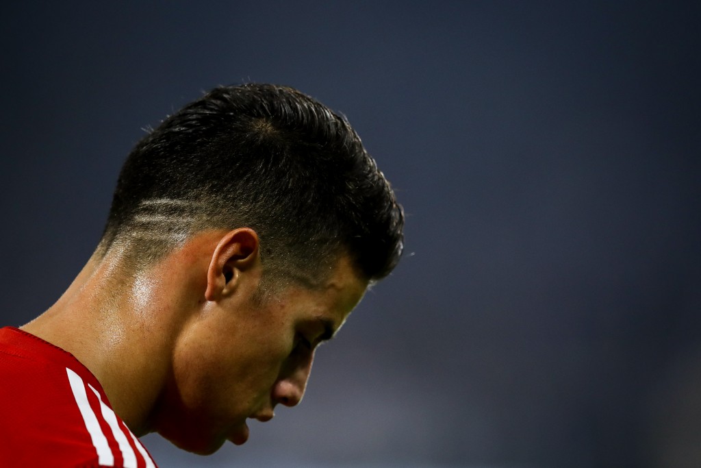 James Rodriguez seems to have no future at Bayern Munich or Real Madrid. (Photo by Maja Hitij/Bongarts/Getty Images)