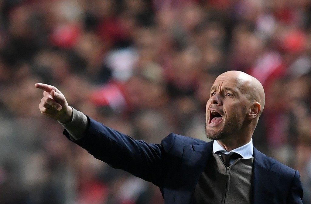Erik ten Hag has implemented the age-old philosophies of Total Football with aplomb. (Photo by Francisco Leong/AFP/Getty Images)