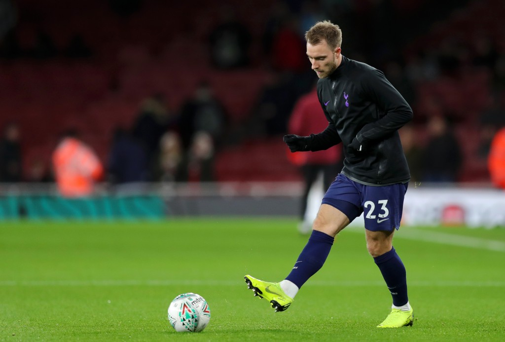 All the onus will be on Eriksen. (Photo by Alex Morton/Getty Images)