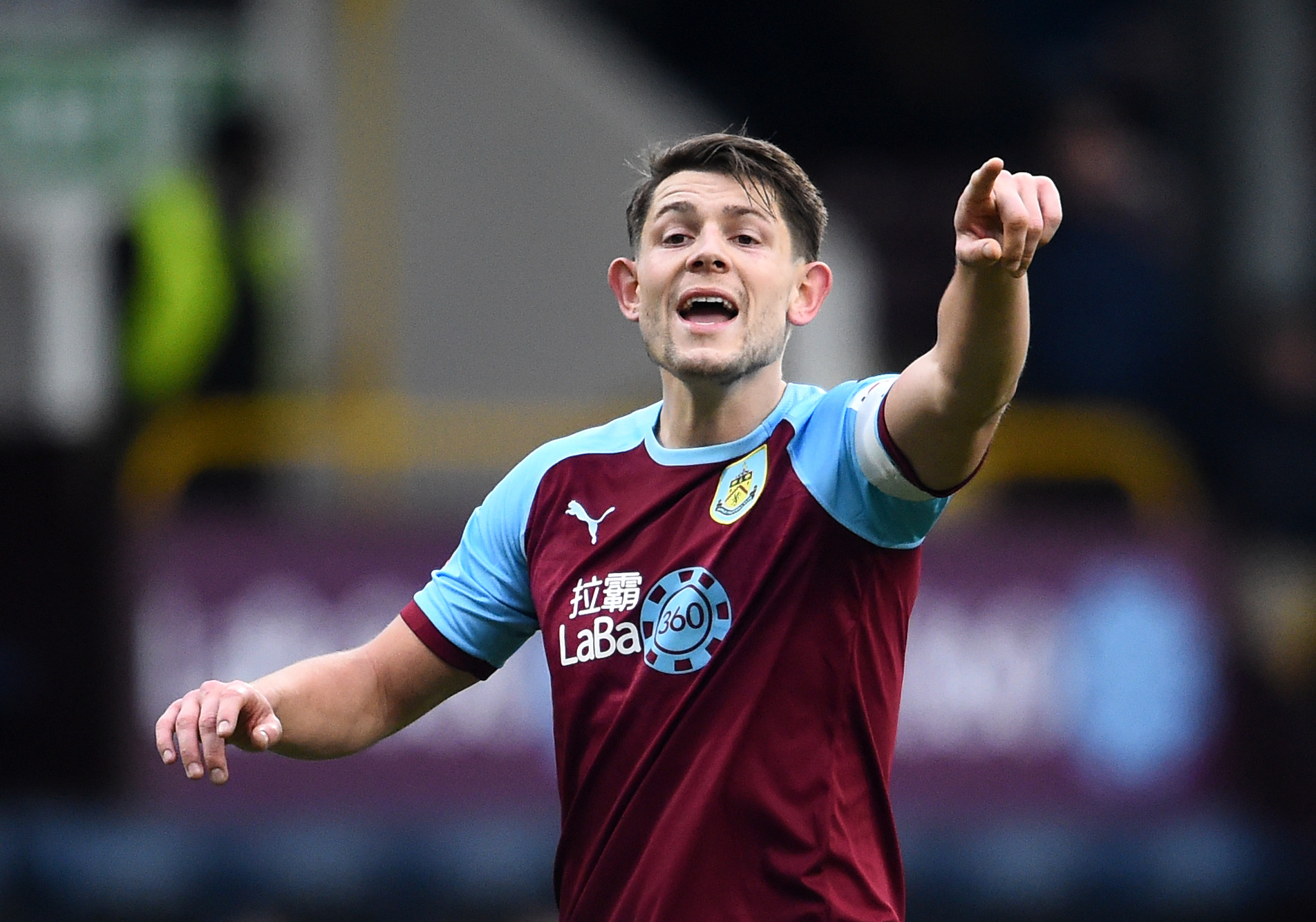 A general at the back, can James Tarkowski be Liverpool's saviour? (Picture Courtesy - AFP/Getty Images)