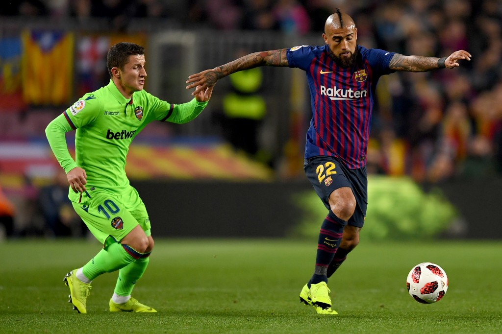 A fearsome force in midfield. (Photo by David Ramos/Getty Images)