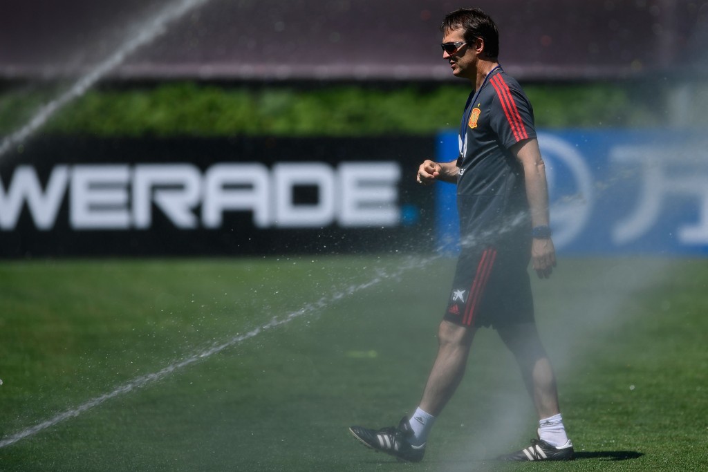 Julen Lopetegui was set to take charge of Spain at the 2018 FIFA World Cup before he was unceremoniously sacked by RFEF. (Photo by Pierre-Philippe Marcou/AFP/Getty Images)
