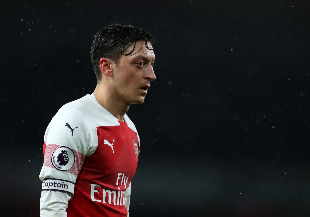 Will Ozil continue to start in this Arsenal side? (Photo courtesy: AFP/Getty)