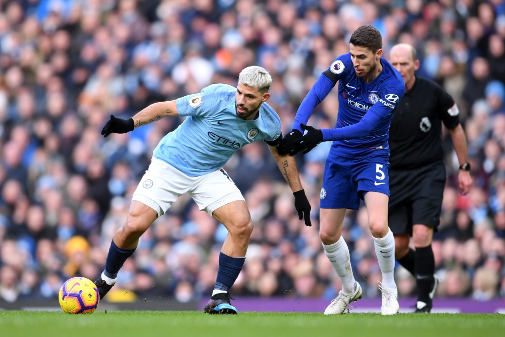 Poor Jorginho (Photo by Laurence Griffiths/Getty Images)