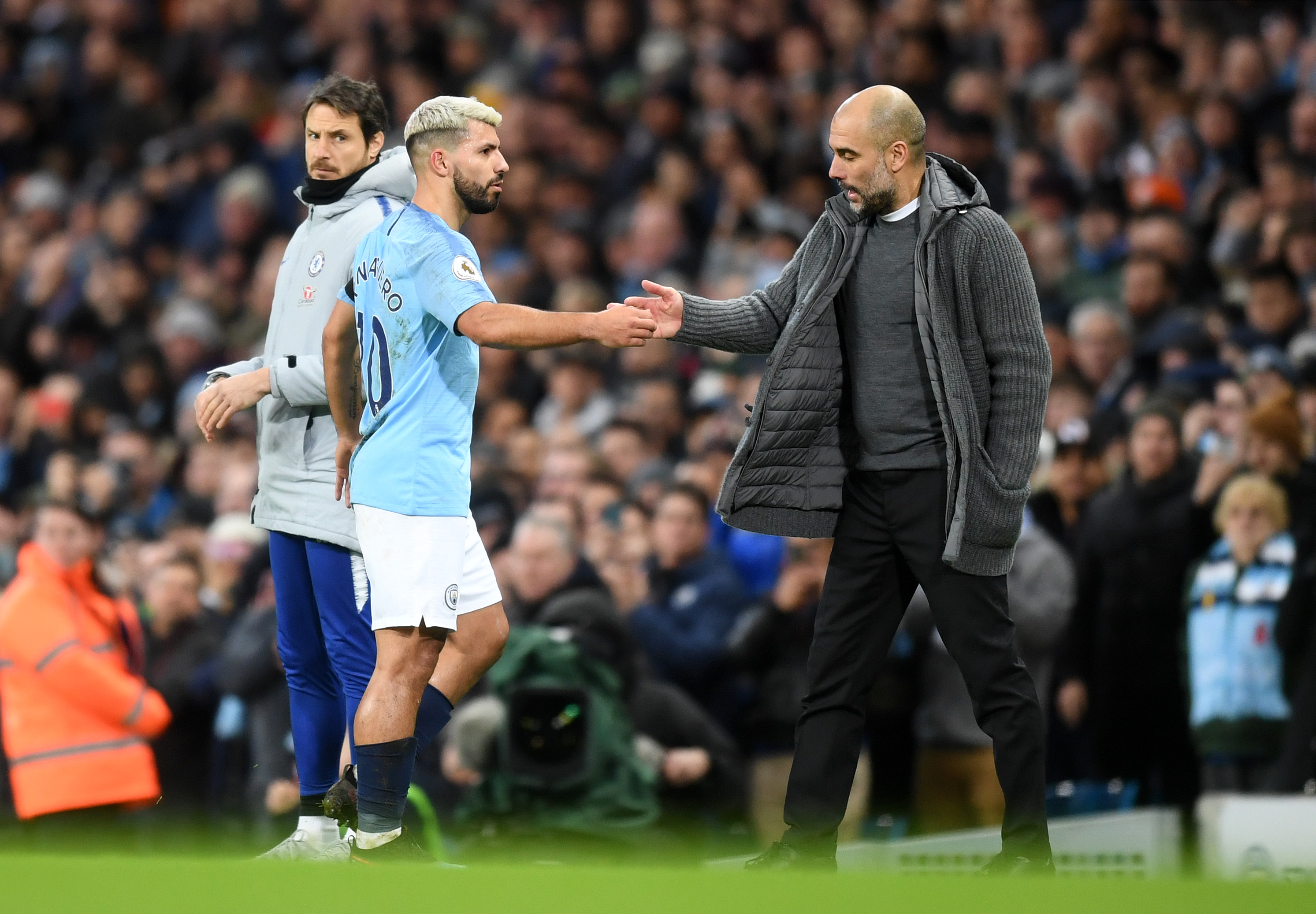 Guardiola's go-to man. (Photo by Michael Regan/Getty Images)