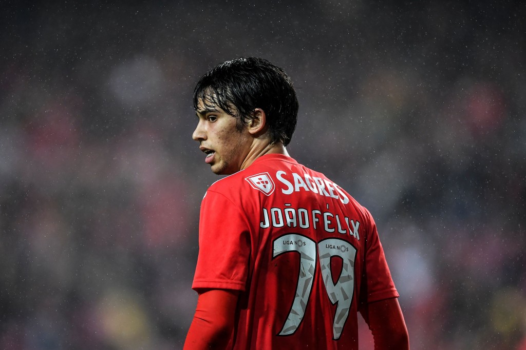 Joao Felix's list of admirers is growing. (Photo by Patricia de Melo Moreira/AFP/Getty Images)