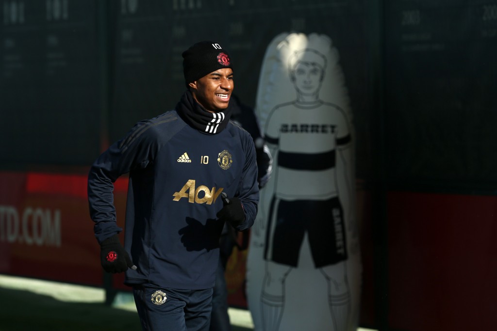 Manchester United's hopes will rest on Marcus Rashford (Photo by Jan Kruger/Getty Images)