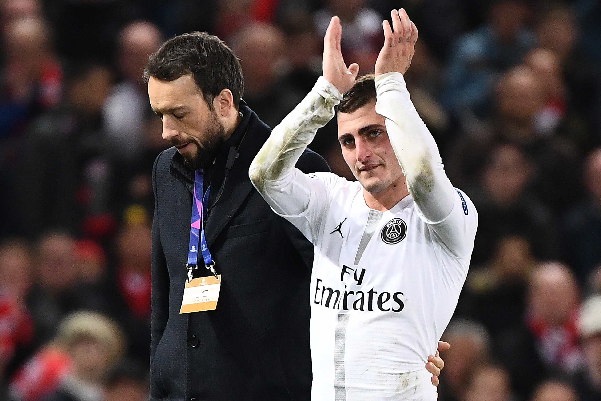 Verratti ruled out for PSG (Photo by FRANCK FIFE/AFP/Getty Images)